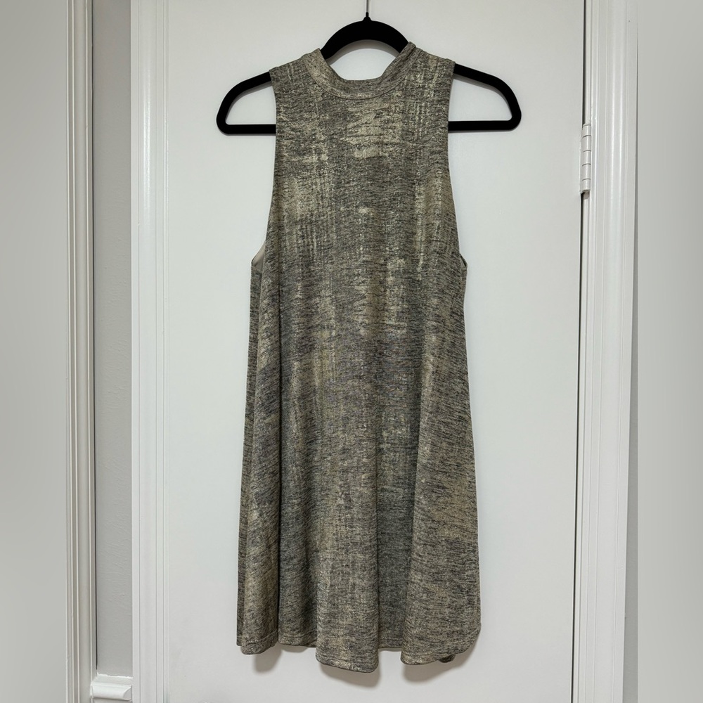 Gold cocktail dress